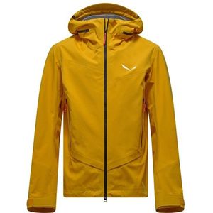 Salewa Ortles GTX 3L Epe Jacket Regenjas (Heren |geel |waterdicht)