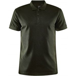 Craft Core Unify Polo Shirt Poloshirt (Heren |olijfgroen/zwart)