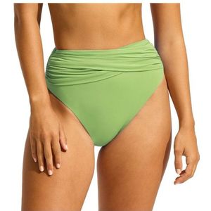 Seafolly Womens Collective High Waist Wrap Front Pant Bikinibroekje (Dames |oranje)