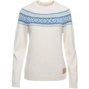 Dale of Norway Womens Vagsoy Sweater Merinotrui (Dames |grijs/wit)