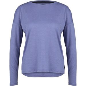 Stoic Womens Merino180 MMXXLinköping II L/S Merinoshirt (Dames |blauw)