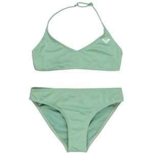 Roxy - Solid Active - Tweedelige Zwemset - Meisjes - Gerecycled Polyester