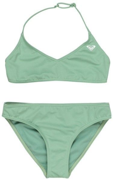 Roxy - Solid Active - Tweedelige Zwemset - Meisjes - Gerecycled Polyester