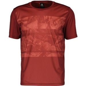 Scott Trail Flow S/S Fietsshirt (Heren |rood)