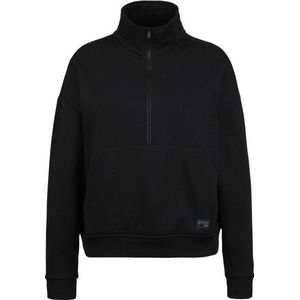 Stoic Womens MMXX Nora Half-Zip Sweater Trui (Dames |zwart)
