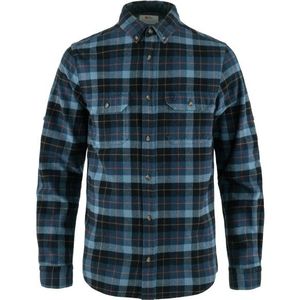 Fjällräven Singi Heavy Flannel Shirt Overhemd (Heren |blauw)