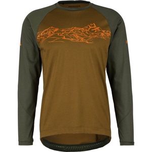Zimtstern PureFlowz Shirt L/S Fietsshirt (Heren |bruin)