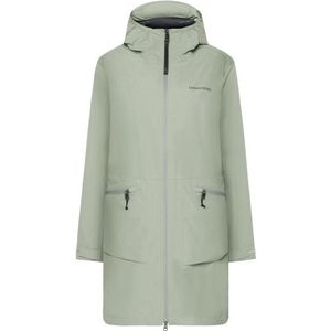 Didriksons Womens Eliana Parka Lange jas (Dames |grijs |waterdicht)