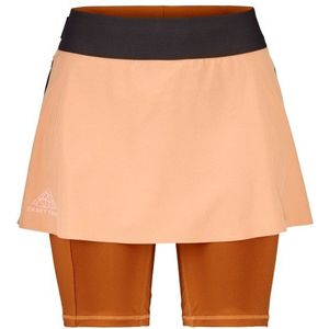 Craft Womens Pro Trail 2In1 Skirt Hardloopshort (Dames |beige)