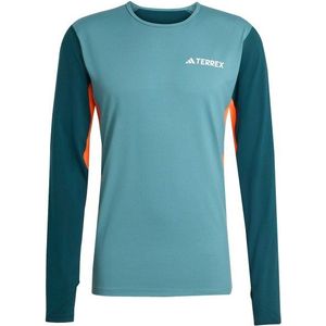 adidas - Terrex - Sportshirt - Turkoois - Long Sleeve - Multi Synthetic Base Layer