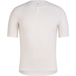 Rapha Merino Base Layer Short Sleeve Merino-ondergoed (Heren |wit)