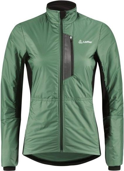Löffler - Womens Bike Iso-Jacket PL60 - Fietsjack - Groen - Isolerend - Winddicht
