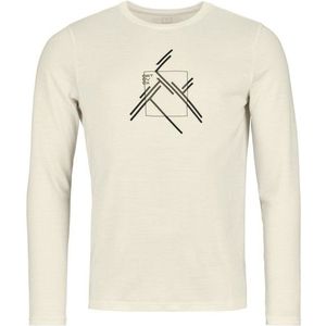 Ortovox 185 Merino Mountain Cutout L/S Merinoshirt (Heren |beige)