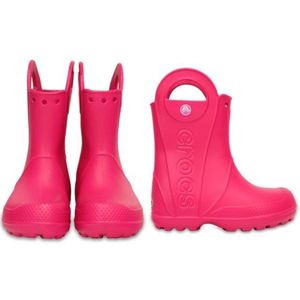 Crocs Handle It Rain Boot Kids Rubberlaarzen (Kinderen |roze |waterdicht)