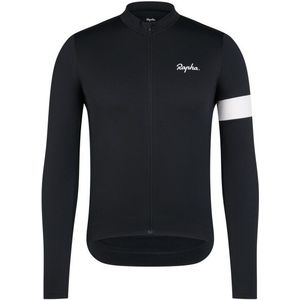 Rapha - Core Thermal Long Sleeve Jersey - Fietsshirt - Zwart