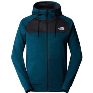 The North Face Reaxion Fleece Fullzip Hoodie Fleecevest (Heren |blauw)