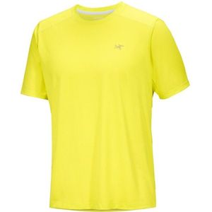 Arcteryx Cormac Crew S/S Hardloopshirt (Heren |geel)