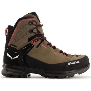 Salewa Womens Mountain Trainer 2 Mid GTX Wandelschoenen (Dames |zwart/bruin |waterdicht)