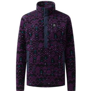 Haglöfs Womens Mora Mid Fleecetrui (Dames |blauw)