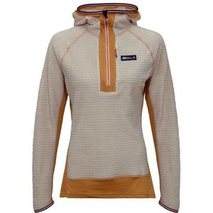 Elevenate Womens Vertical Hood Fleecetrui (Dames |grijs)