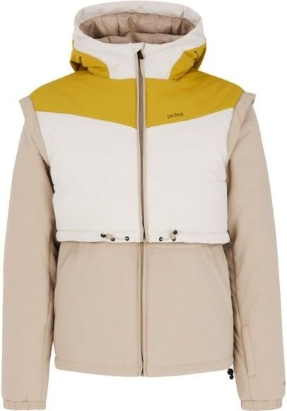 Protest Womens Prtrush Snowjacket Ski-jas (Dames |beige |waterdicht)