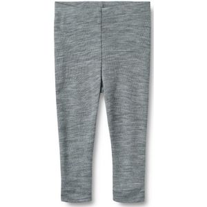 WHEAT - Babys Woll-Leggings - Grijs - Merino-ondergoed