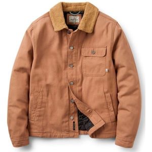 Passenger Falcon Organic Cotton Jacket Vrijetijdsjack (Heren |bruin)