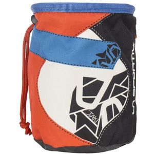 La Sportiva Otaki Chalk Bag Pofzakje (zwart/rood/wit/blauw)