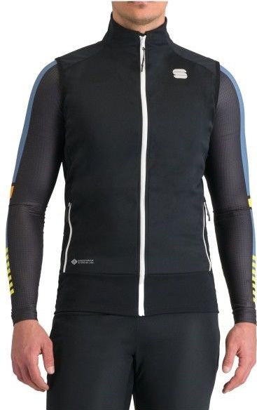Sportful - Apex Vest - Softshellbodywarmer - Zwart - Winddicht