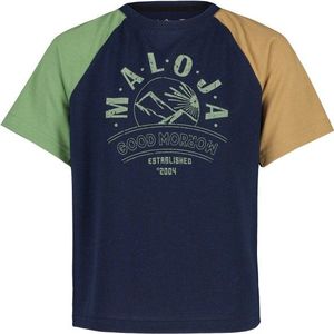 Maloja Kids PapaverB Sportshirt (Kinderen |blauw)