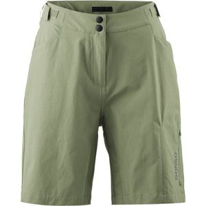 Gonso - Adventure Shorts - Fietsbroek - Olijfgroen - 90% Polyamide, 10% Elastaan