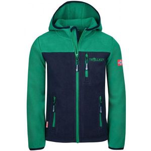 Trollkids Kids Stavanger Jacket Fleecevest (Kinderen |groen/blauw)