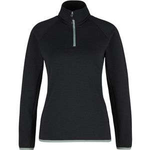 Heber Peak Womens MerinoBlend SaplingHe Half Zip Trui (Dames |zwart)