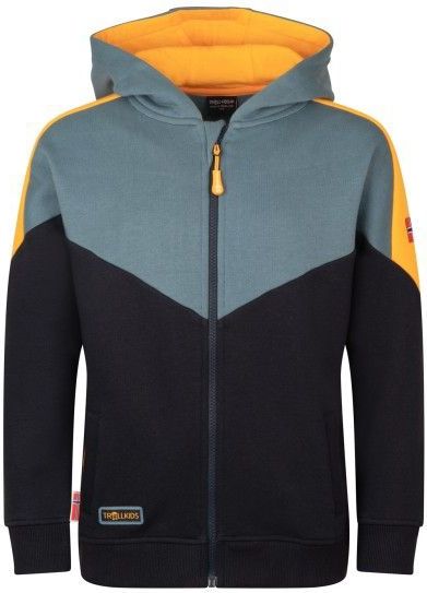Trollkids - Flekkefjord Jacket - Trainingsjack - Zwart