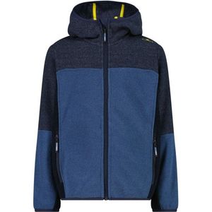CMP - Kids Jacket Fix Hood - Fleecevest - Blauw