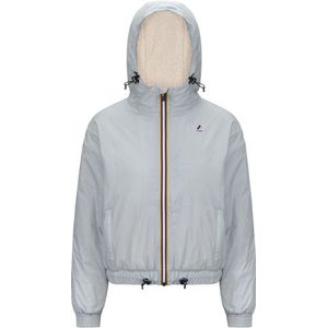 K-Way Womens Le Vrai 40 Albine Orsetto Vrijetijdsjack (Dames |grijs |waterdicht)