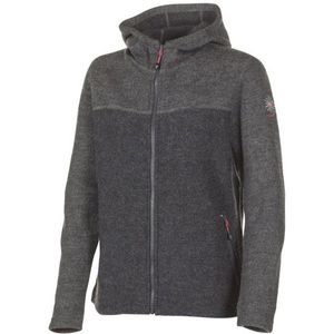 Ivanhoe of Sweden Womens Hilma Hood Wollen vest (Dames |grijs)