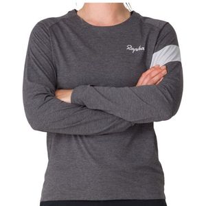 Rapha Womens Trail Long Sleeve Technical T-Shirt Fietsshirt (Dames |grijs)