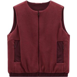 Jeanne Baret Womens Rochefort Cargo Vest Synthetische bodywarmer (Dames |rood)
