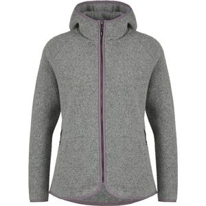 Stoic Womens MerinoPile RissnaSt Zip Hoody Fleecevest (Dames |grijs)