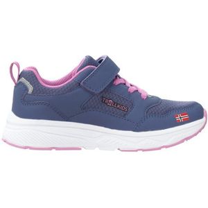 Trollkids Kids Haugesund Sneaker Vrijetijdsschoenen (Kinderen |blauw/pink)
