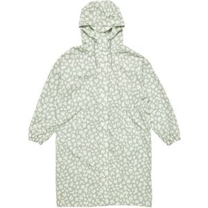 Mazine Womens Oversized Rain Coat Recycled Fabric Lange jas (Dames |beige |waterdicht)