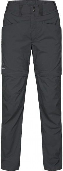 Haglöfs - Lite Standard ZipOff Pant - Trekkingbroek - Grijs - Stretch - DWR-geïmpregneerd