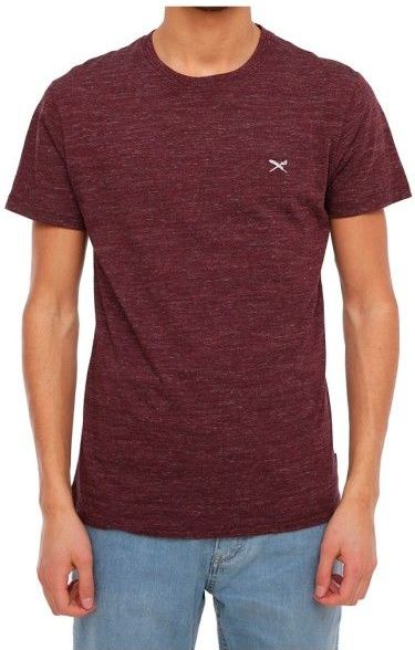 Iriedaily - Chamisso - T-shirt - Wijnrood/Wit