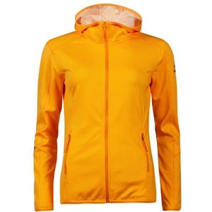 Halti Womens Pallas Hooded Layer Jacket Trainingsjack (Dames |oranje/geel)