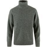 Fjällräven - Övik Roller Neck Sweater - Wollen Trui - Grijs