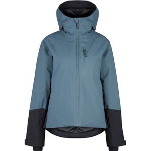 Stoic Womens MountainWool AsplidenSt II Ski Jacket Ski-jas (Dames |grijs |waterdicht)
