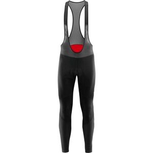 Löffler Bike Bib Tights Airblocc Gel Fietsbroek (Heren |grijs/zwart)