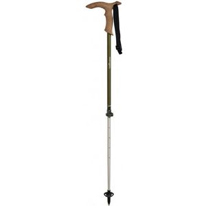 Komperdell Walker Powerlock Wandelstok (khaki /grijs)