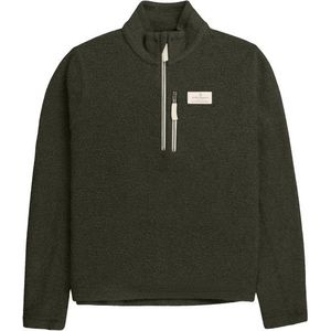 Amundsen Sports Womens Hut Half Zip Trui (Dames |olijfgroen)